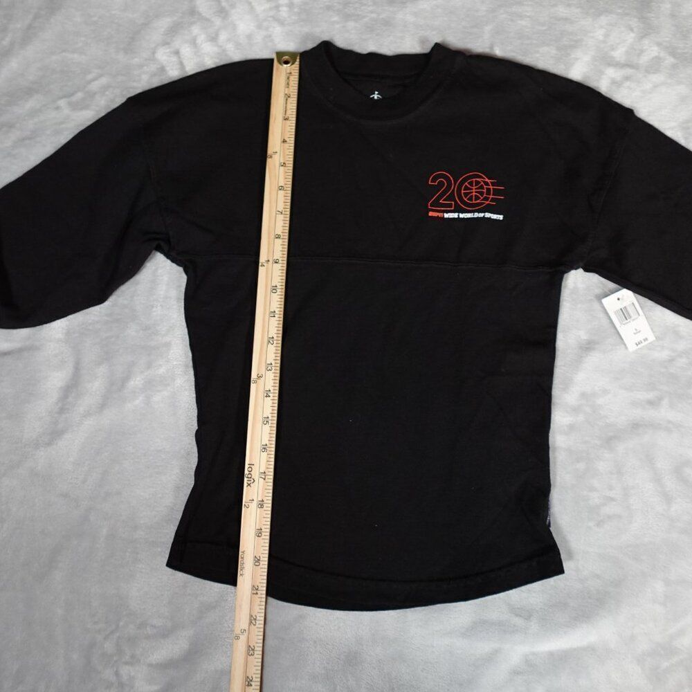 Disney ESPN Wide World Of Sports Spirit Jersey Youth Kids Small Black NEW - Picture 8 of 9